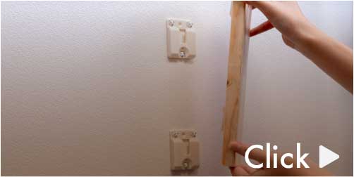 A,柱１本に2個以上のパーツで取付してください。